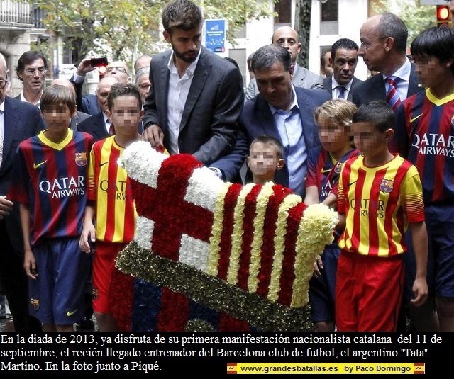 el tata martino en la ofrenda de casanovas